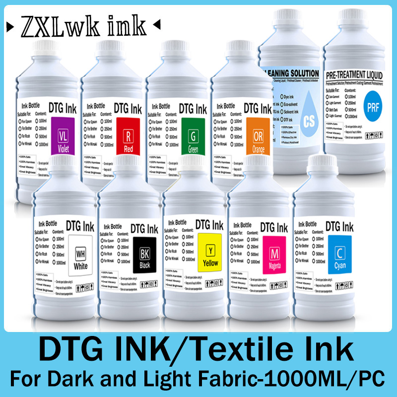 Direct To Garment Ink - Tusz DTG do tekstyliów, tusz do