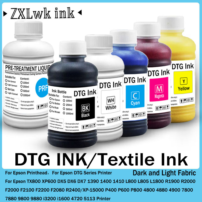 Atrament DTG 250ML do tekstyli – Direct To Garment Ink recenzja i cena