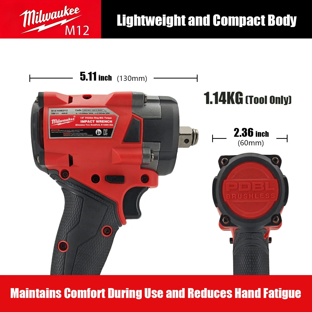 Bezszczotkowy elektryczny kluc – Milwaukee Drill M18 Fuel recenzja i cena